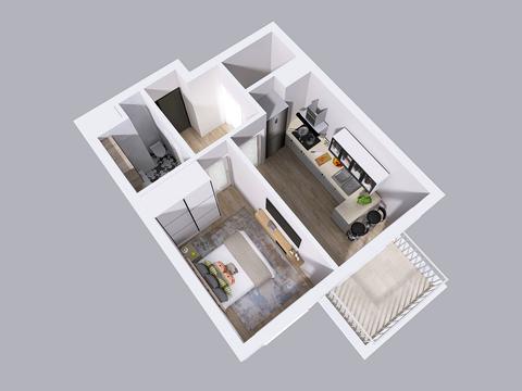 квартира по адресу Щурата ул., 2