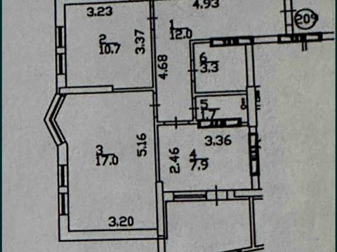 квартира по адресу Червоной Калины просп. (Владимира Маяковского), 68