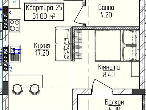 квартира за адресою Франтішека Тіхого вул., 21