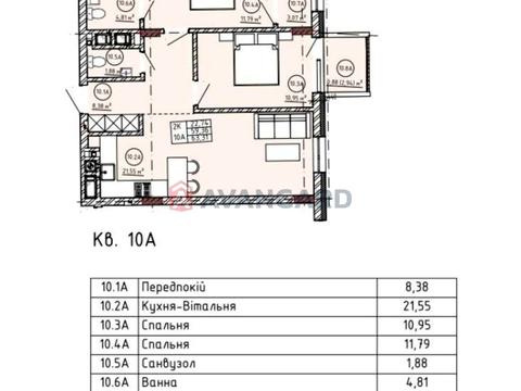 квартира по адресу Филиппа Орлика ул., 10