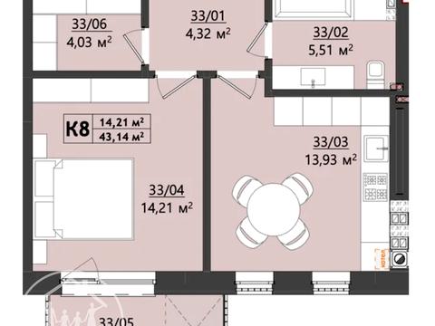квартира за адресою Дністерська вул., 3