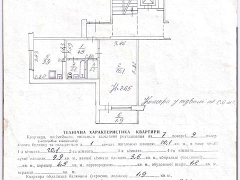 квартира за адресою Володимира Вернадського вул., 32