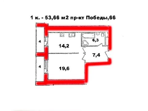 квартира по адресу Победы просп., 66к