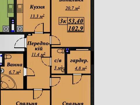 квартира за адресою Гетьмана Мазепи вул., 148/1