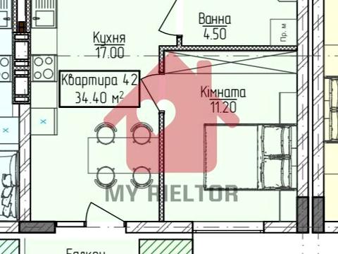 квартира по адресу Богомольця, 15