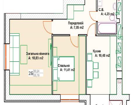 квартира за адресою Вишнева вул., 35