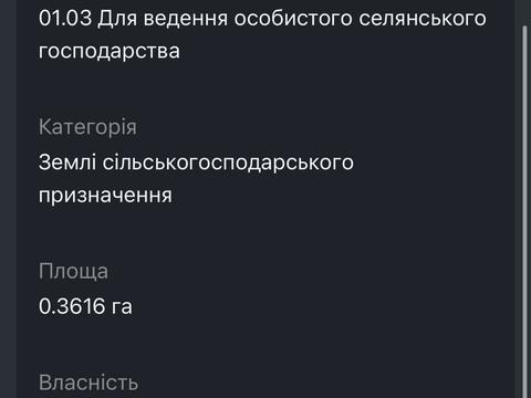 участок по адресу 