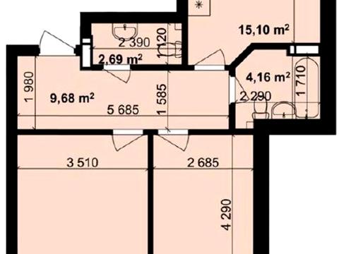 квартира по адресу Академика Заболотного ул., 148-В