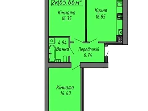 квартира за адресою Степана Бандери вул., 60
