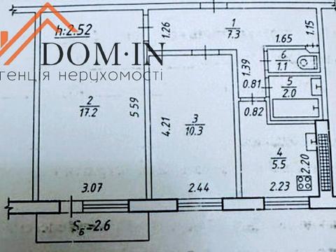 квартира за адресою Котляревського вул., 2/7