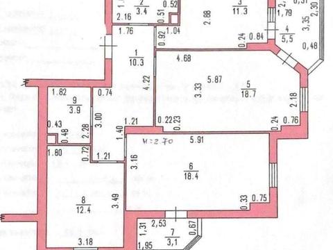 квартира по адресу Радужный массив ул., 7-В