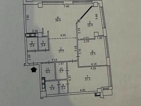 квартира по адресу Демеевская ул., 29
