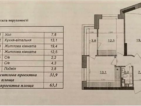 квартира по адресу Дегтяревская ул., 25-Е