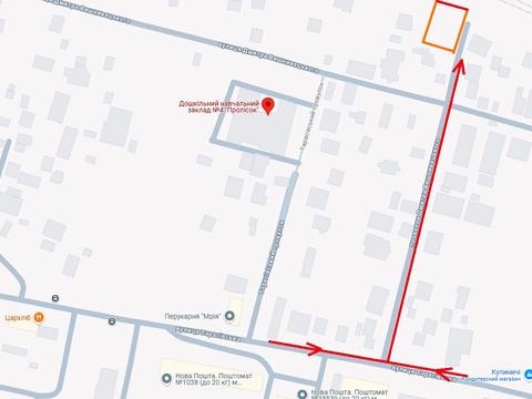 ділянка за адресою Тарасівська вул., 23