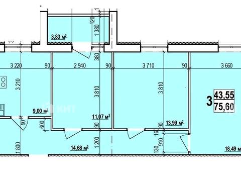 квартира за адресою Миру вул., 5 Б
