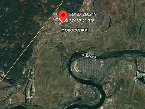 участок по адресу Центральна