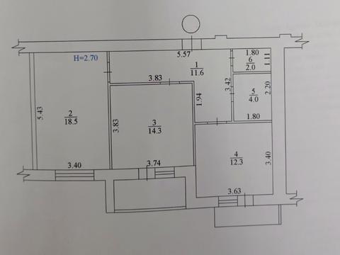 квартира по адресу Победы просп., 53б
