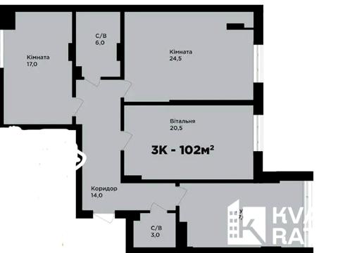 квартира по адресу Героїв Миколаєва, 129А