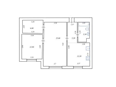 квартира за адресою Роксоляни вул., 43б
