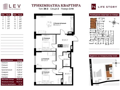 квартира за адресою Метрологічна вул., 13