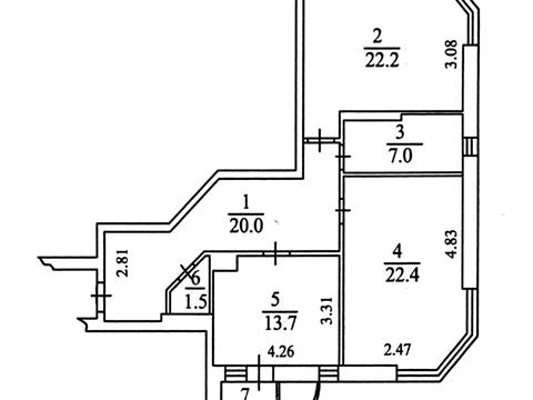 квартира по адресу Осенняя ул., 33