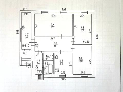 будинок за адресою 3-й тупик Чкалова, 1-А