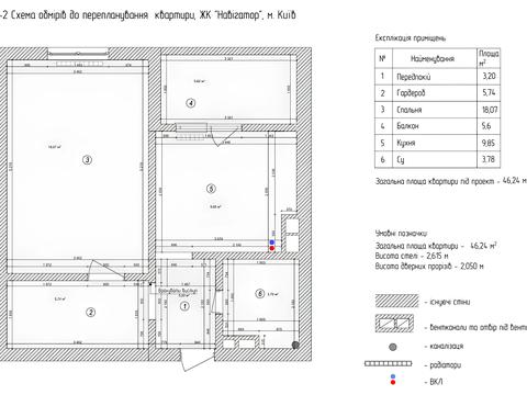 квартира за адресою Балтійський пров., 5