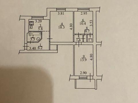 квартира по адресу Берестейский просп. (Победы), 20
