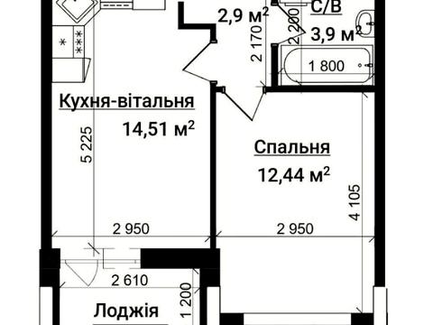 квартира за адресою Богдана Хмельницкого вул., 1