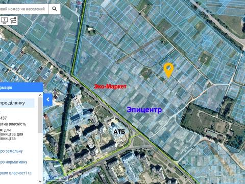 ділянка за адресою кільцьова