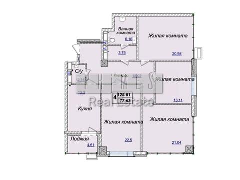 квартира по адресу Андрея Верхогляда ул. (Михайла Драгомирова), 17-В