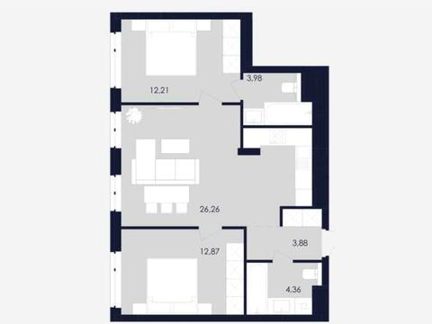 квартира по адресу Героев Майдана ул., 15