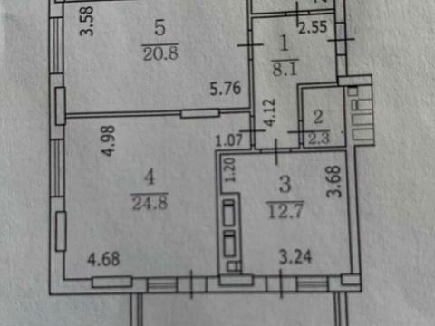 квартира за адресою Лесі Українки бульв., 7-В