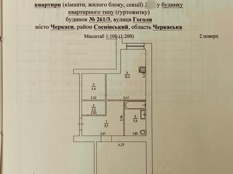 квартира по адресу Гоголя, 261/3