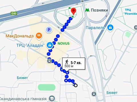 квартира за адресою Петра Григоренка просп., 36