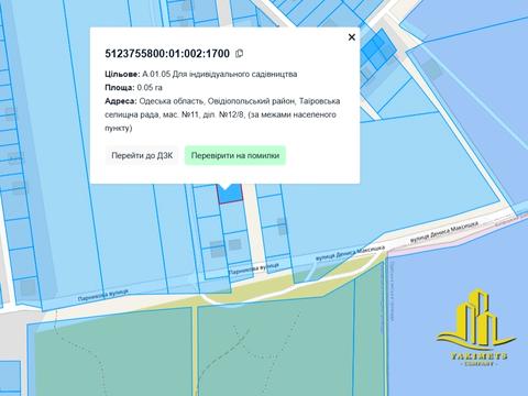 ділянка за адресою Одеса, 