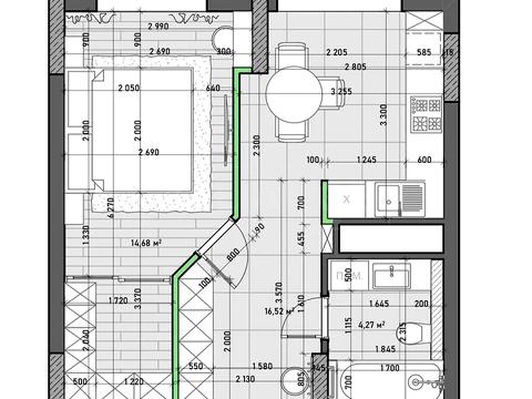квартира по адресу Флотская ул., 10-Б