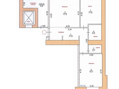 квартира за адресою Степана Бандери просп., 83