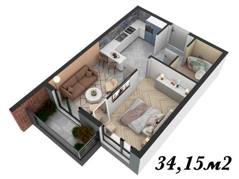 квартира за адресою Бориса Тлехаса вул., 7