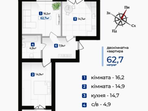 квартира за адресою Олександра Довженка вул., 31в, к. 7