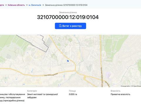 ділянка за адресою 