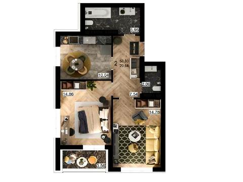 квартира по адресу Тираспольская ул.