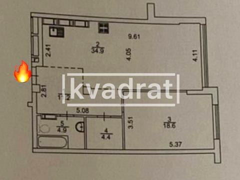 квартира за адресою Михайла Бойчука вул. (Кіквідзе), 41-Б