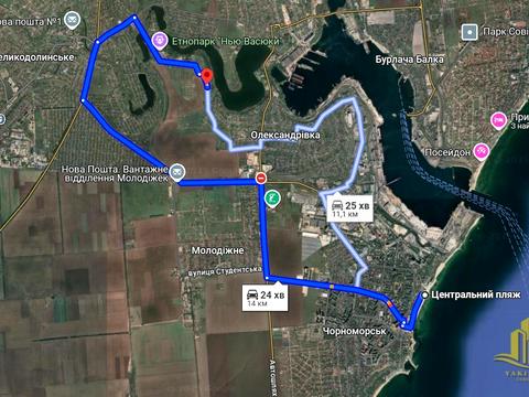 участок по адресу с. Молодежное, Огородна, 8