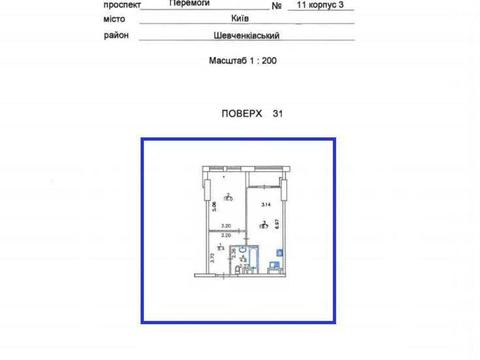 квартира за адресою Берестейський просп. (Перемоги), 11 к3