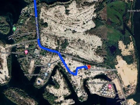 ділянка за адресою Київ, Центральна вул.