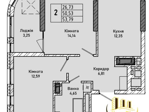 квартира по адресу Миколайчука ул., 38