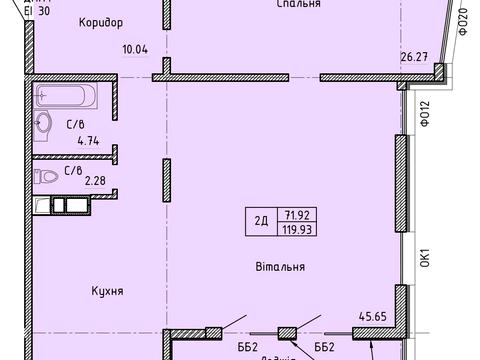 квартира за адресою Одеса, Шевченка просп., 29/1