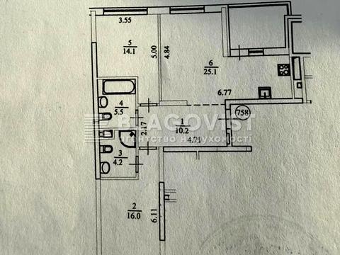 квартира по адресу Осокорская ул., 2а