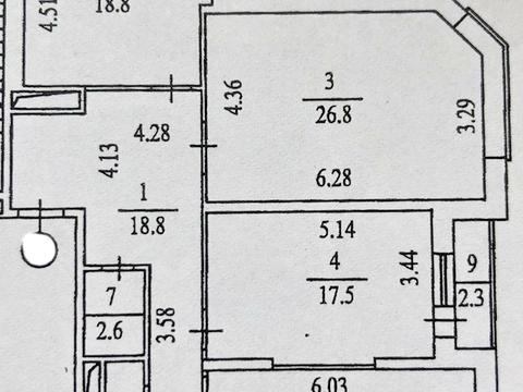 квартира по адресу Василия Тютюнника ул. (Анрі Барбюса), 16